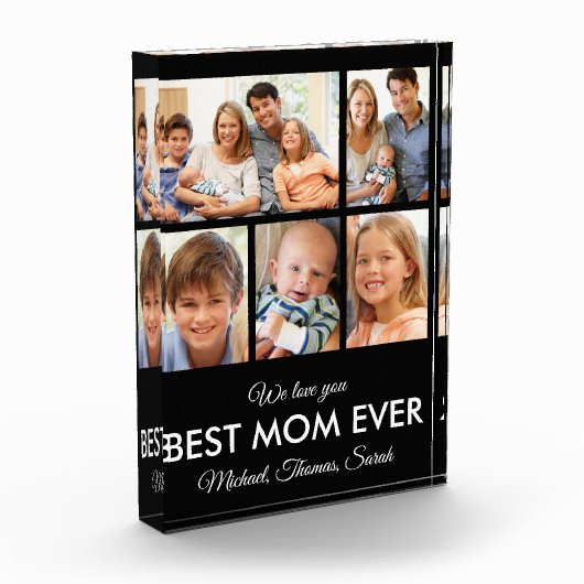 Beste Mama je Müttertag Bildkollektion Fotoblock (Links)