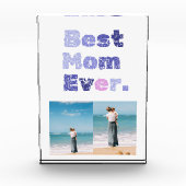Beste Mama je Muttertag Fotoblock (Vorderseite)