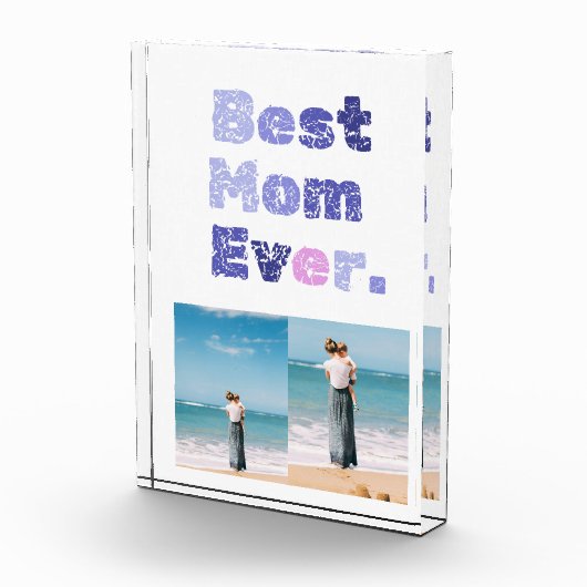 Beste Mama je Muttertag Fotoblock (Rechts)