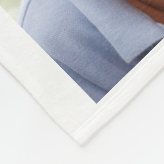 Beste Mama je Muttertag FotoCollage Fleecedecke (Ecke)