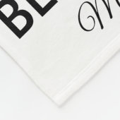 Beste Mama je Muttertag FotoCollage Fleecedecke (Ecke)