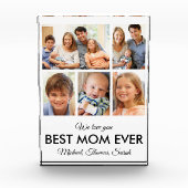 Beste Mama je Muttertag FotoCollage Fotoblock (Vorderseite)