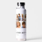 Beste Mama je Muttertag FotoCollage Trinkflasche (Rechts)