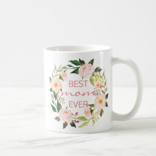 BESTE MAMA JE/Muttertag/Geburtstag/Blumenstrauß3 Kaffeetasse