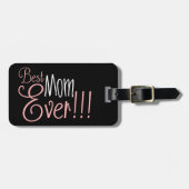 Beste Mama je Muttertag Gepäckanhänger (Vorderseite horizontal)