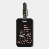 Beste Mama je Muttertag Gepäckanhänger (Vorderseite vertikal)