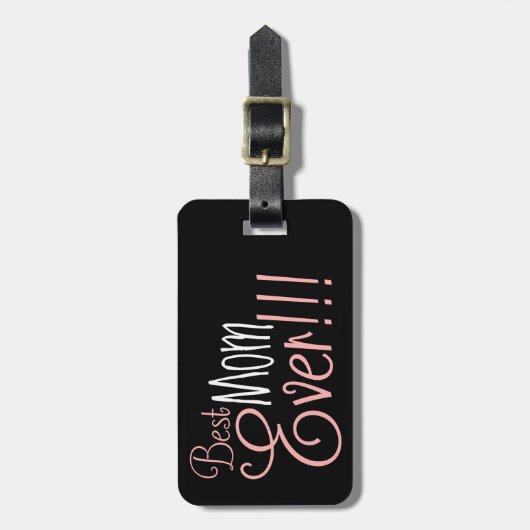 Beste Mama je Muttertag Gepäckanhänger (Vorderseite vertikal)