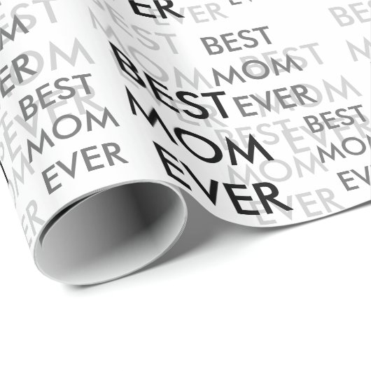 Beste Mama je Muttertag Geschenkpapier (Rolleneckpunkt)