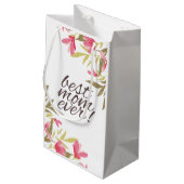 Beste Mama je Muttertag | Geschenktasche Kleine Geschenktüte (Rückseite Schrägansicht)