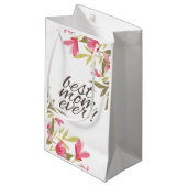 Beste Mama je Muttertag | Geschenktasche Kleine Geschenktüte (Vorderseite Schrägansicht)