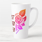 Beste MAMA je - Muttertag glücklich Milchtasse (Rechts)