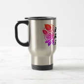 Beste MAMA je - Muttertag glücklich Reisebecher (Links)