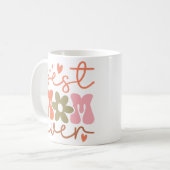 Beste Mama je Muttertag Kaffeetasse (Vorderseite Links)