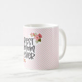 Beste Mama je Muttertag Kaffeetasse (VorderseiteRechts)