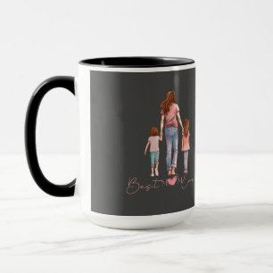 Beste Mama je   Muttertag   Lebensdauer der Mama   Tasse