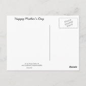 Beste Mama je Muttertag Postkarte (Rückseite)