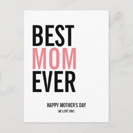 Beste Mama je Muttertag Postkarte