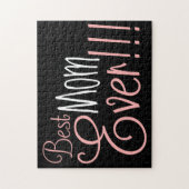 Beste Mama je!!! Muttertag Puzzle (Vertikal)