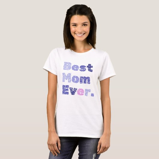 Beste Mama je Muttertag T-Shirt (Vorne ganz)