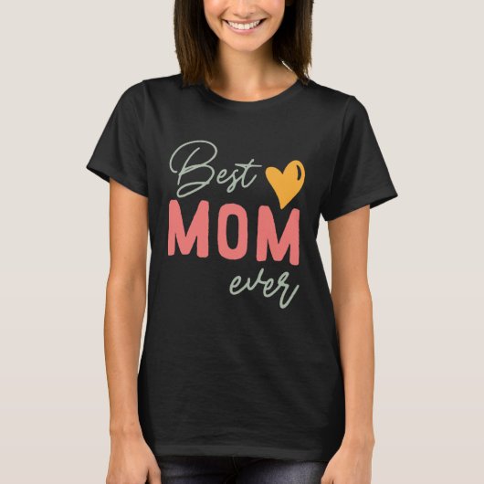 Beste Mama je Muttertag T-Shirt (Vorderseite)