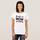 Beste Mama je Muttertag T-Shirt (Vorne ganz)