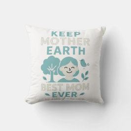 Beste Mama je - Muttertag von Herzen Kissen