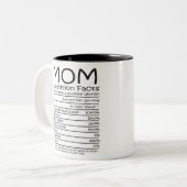 Beste Mama je Muttertag Zweifarbige Tasse (Vorderseite Links)