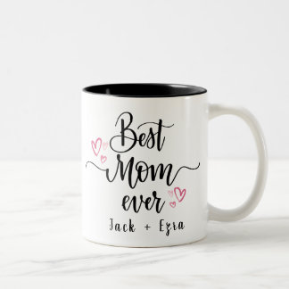 Beste Mama je Muttertag Zweifarbige Tasse