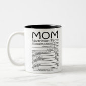 Beste Mama je Muttertag Zweifarbige Tasse (Links)