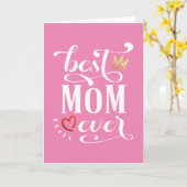 Beste Mama je Muttertagsangebot | Grußkarte Karte (Gelbe Blume)