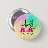 Beste Mama je Muttertagsdesign-63344 Button (Vorne & Hinten)