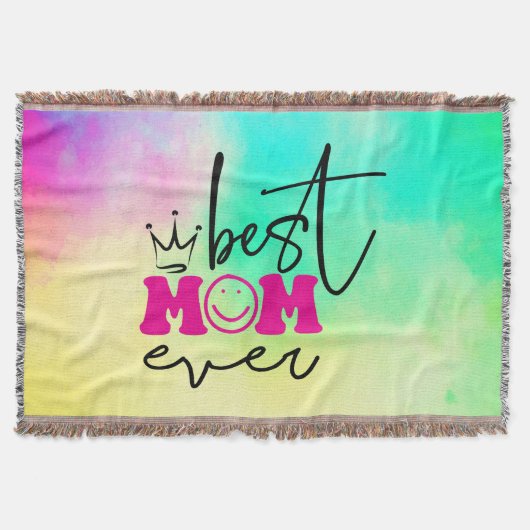Beste Mama je Muttertagsdesign-63344 Decke (Vorderseite)