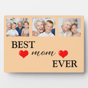 Beste Mama je   Muttertagsfoto-Collage Fotoplatte