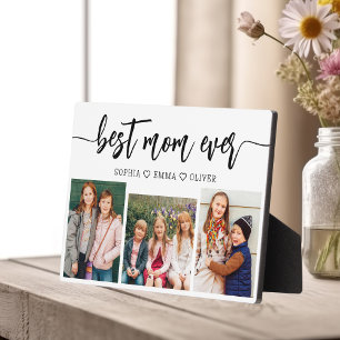 Beste Mama je - Muttertagsfoto-Collage Fotoplatte
