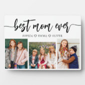 Beste Mama je - Muttertagsfoto-Collage Fotoplatte (Vorderseite)