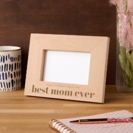 Beste Mama je Muttertagsgebet Geätzte Rahmen