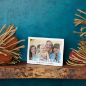 Beste Mama je Muttertagsgeschenk Foto Fotoplatte (Seite)