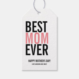 Beste Mama je Muttertagsgeschenk Geschenkanhänger