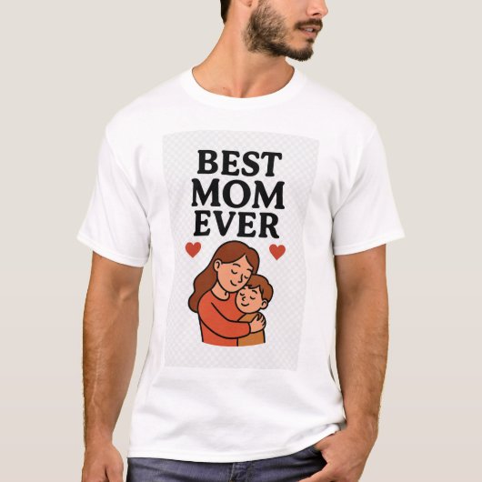Beste Mama je Muttertagsjubiläum T - Shirt (Vorderseite)