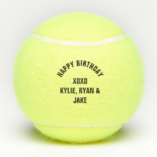 Beste Mama je nach Kundenwunsch Tennisbälle (Rückseite)