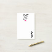 Beste Mama je nach Post-It-Notes Post-it Klebezettel (Auf Schreibtisch)