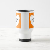 Beste Mama je Niedlich Orange Reisebecher (Mittel)