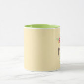 Beste Mama je niedlich Tasse (Zentrum)