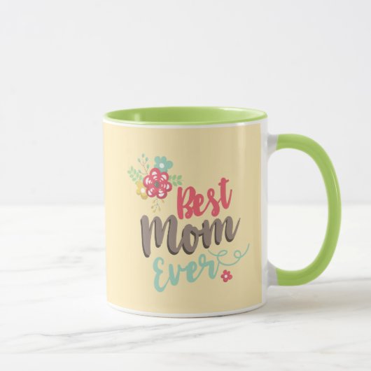 Beste Mama je niedlich Tasse (Rechts)