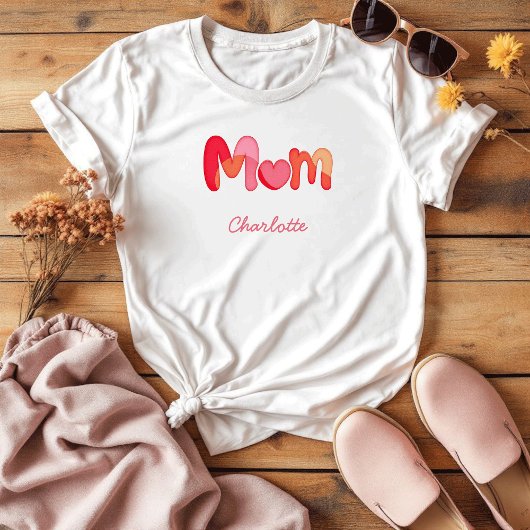 Beste Mama je | Niedlich und trendy Geschenk für M T-Shirt