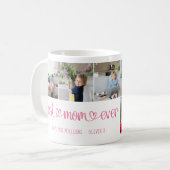 Beste Mama je Niedliche Buchstaben I Liebe Sie 6 F Kaffeetasse (Vorderseite Links)