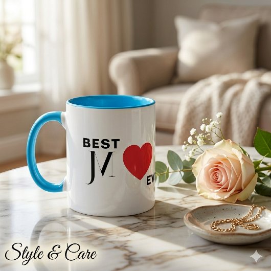 Beste MAMA je | Niedlicher Muttertagsgeschenk Tasse