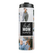 Beste Mama je Niedlicher Script-FotoCollage Thermosbecher (Vorderseite)