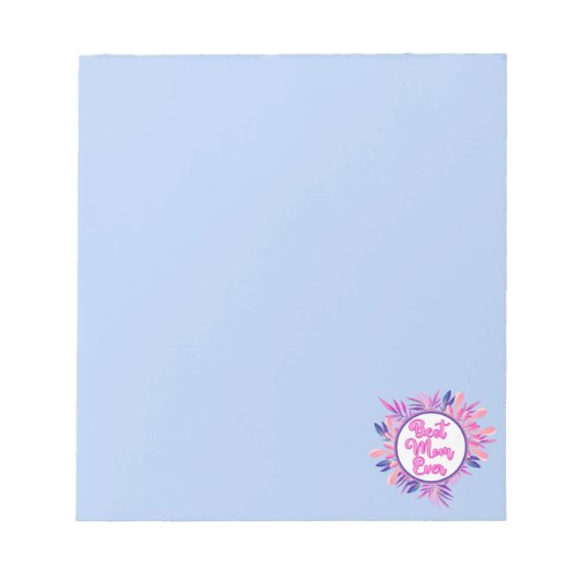 Beste Mama je Notizblock (Vorderseite)