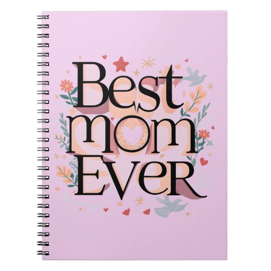 Beste Mama je Notizblock (Vorderseite)